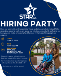 STAR Inc Hiring Party