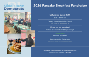 Middletown Democrats Pancake Breakfast fundraiser
