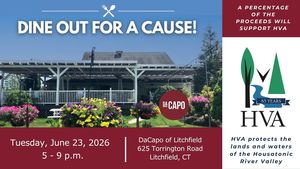 Dine Out for a Cause with HVA at DaCapo of Litchfield
