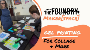 Gel Printing for Junk Journals, Collage, and more