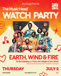 Soul Sugar Presents: The Music Head Watch Party