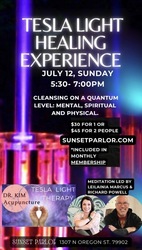 Tesla Light Healing Experience