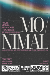 MO/NIMAL: Queerdos Electronica Party