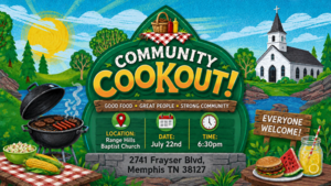 Range Hills Baptist Church Community Cookout