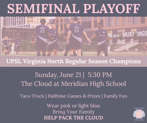Virginia Dream FC Playoff Semifinal