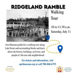 'Ridgeland Ramble' Sidewalk Tour