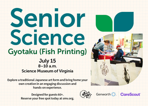 Senior Science: Gyotaku (Fish Printing)