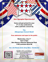 Albuquerque Concert Band: Star Spangled Spectacular!