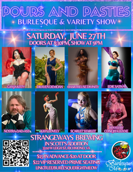 Pours and Pasties Burlesque and Variety Show!
