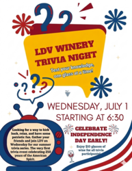 Trivia Night at LDV Winery in Old Town Scottsdale!