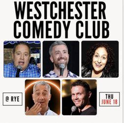 Westchester Comedy Club @ Rye: Bob DiBuono, Rachel Green, Russ Flicker&more