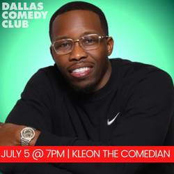 Dallas Comedy Club Presents: Kleon The Comedian