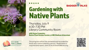 Gardening with Native Plants