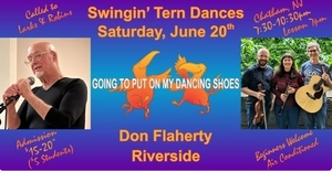 Swingin' Tern Contra Dances presents DON FLAHERTY & RIVERSIDE
