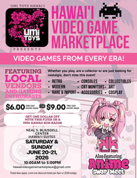 Hawai‘i Video Game Marketplace & Anime Swap Meet