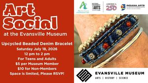 Make an Upcycled Beaded Denim Bracelet
