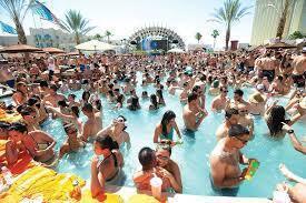 Thr rock stars pool event