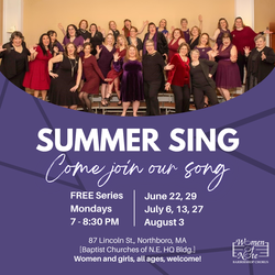 Women of Note Summer Sing