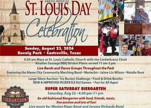 144th ST. LOUIS DAY IN CASTROVILLE, TEXAS
