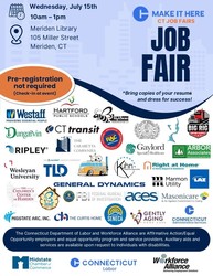 Job Fair at Meriden Public Library