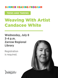 Weaving With Artist Candacee White