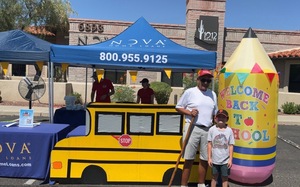 Backpack Drive hosted by Nova Home Loans