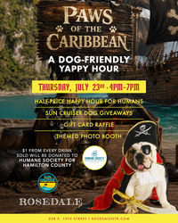 Rosedale Yappy Hour: Paws of the Caribbean