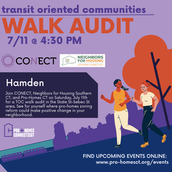 Transit-Oriented Communities Walk Audit: Hamden