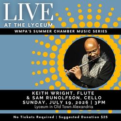 LIVE at the Lyceum: Keith Wright & Sam Runolfson Concert