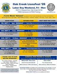 Oak Creek LionsFest