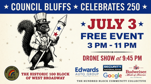 Council Bluffs Celebrates 250: Drone Show, Community Festival