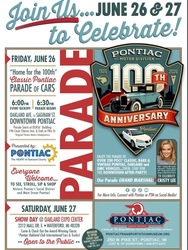 Classic Pontiac Parade of Cars