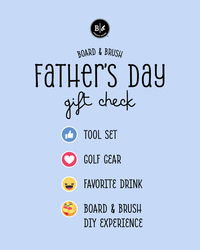 Make & Take Your Father's Day Gift! SPECIAL PRICE! $25 All Ages!