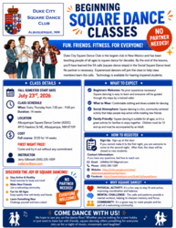 Beginning Square Dance Classes
