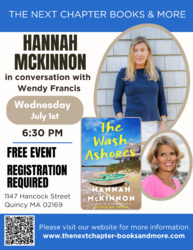 Author Series: USA Today Bestselling author Hannah McKinnon in conversation with Wendy Francis