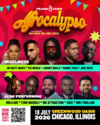Frames and Stages, Chicago's Biggest Multucultural Entertainment Event, happening July 18th.