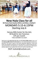 New Hula Class in San Francisco