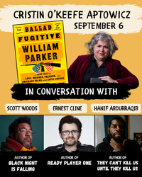 Author Cristin O’Keefe Aptowicz in Conversation with Ernest Cline, Hanif Abdurraqib, & Scott Woods