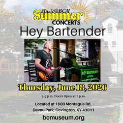 Music@BCM Presents Hey Bartender