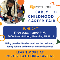 Porter-Leath Early Childhood Career Fair
