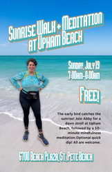 Beach Walk + Meditation