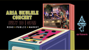 Aria Ukulele Concert for Artown at Reno Public Market