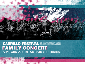 FREE FAMILY CONCERT - 2026 CABRILLO FESTIVAL