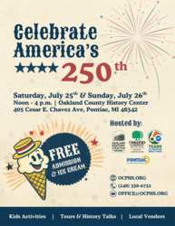 Oakland County's America 250 Celebration!