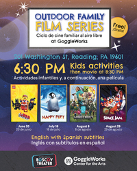 Outdoor Family Film Series @ Thorn Alley Stage