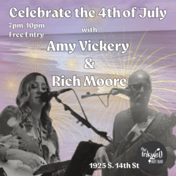 Amy Vickery & Rich Moore Live at The Inkwell | Free Entry
