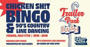 Urban South Hosts Chicken Sh!t Bingo and 90s Line Dancing on Friday, July 17