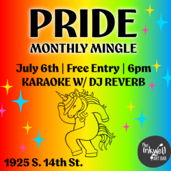 Pride Monday Mingle & Karaoke - Free Entry