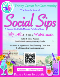 Social Sips - A Cocktail/Mocktail Party in support of Trinity Center