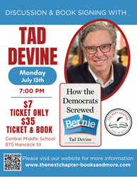 Author Series: How the Democrats Screwed Bernie with Tad Devine